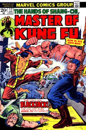 Master of Kung Fu (1974) #17, cover by Ernie Chan.