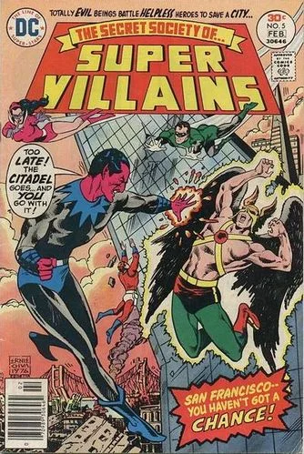 Secret Society of Super-Villains (1976) #5, cover by Ernie Chan.