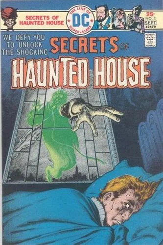 Secrets of Haunted House (1975) #3, cover by Ernie Chan.