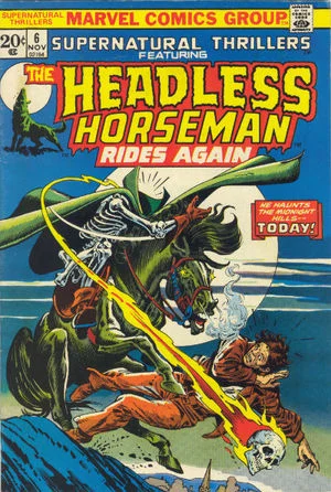 Supernatural Thrillers (1972) #6, cover by Gil Kane and Ernie Chan.