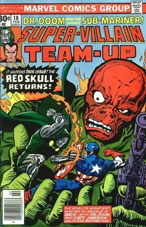 Super-Villain Team-Up (1975) #10, cover by Gil Kane and Ernie Chan.