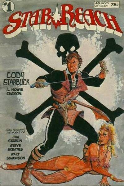 Star*Reach (1974) #1, featuring a story written by Steve Skeates.