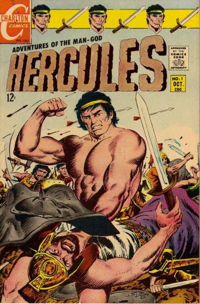 Hercules (1967) #1, featuring the first Thane of Bagarth back-up story by Steve Skeates.