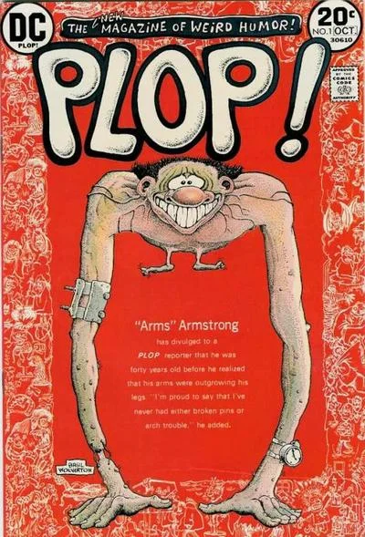 Plop (1973) #1, featuring "The Gourmet" written by Steve Skeates.