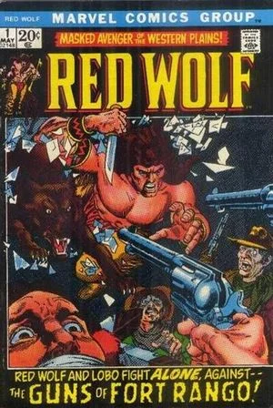 Red Wolf (1972) #1, written by Mike Friedrich.