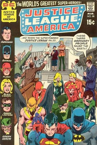 Justice League of America (1960) #88, written by Mike Friedrich.
