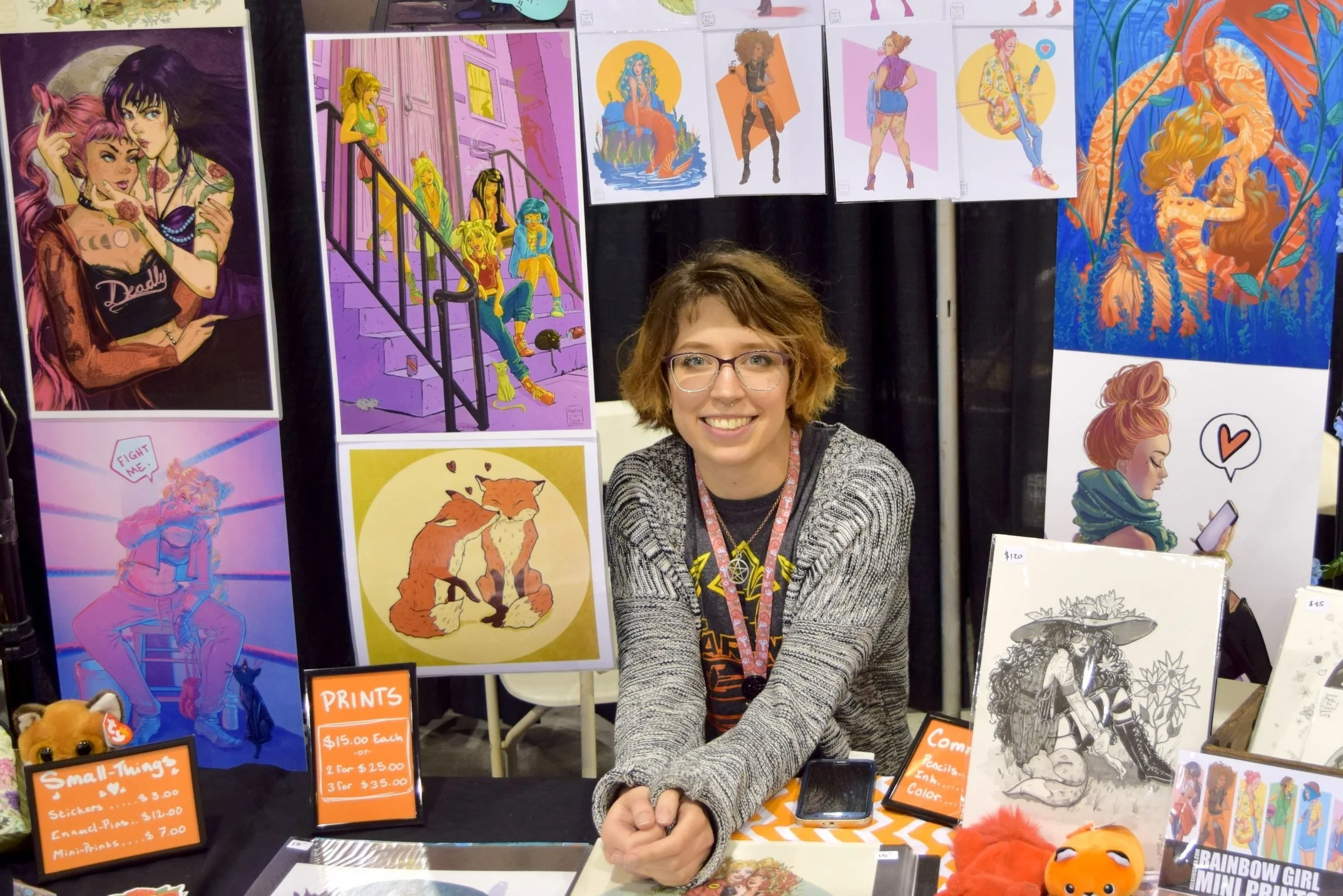 Illustration Takes A Fashionable Turn - An Interview With Kelsi Jo Silva (Phoenix Comic Fest 2018) Written by Neil Greenaway