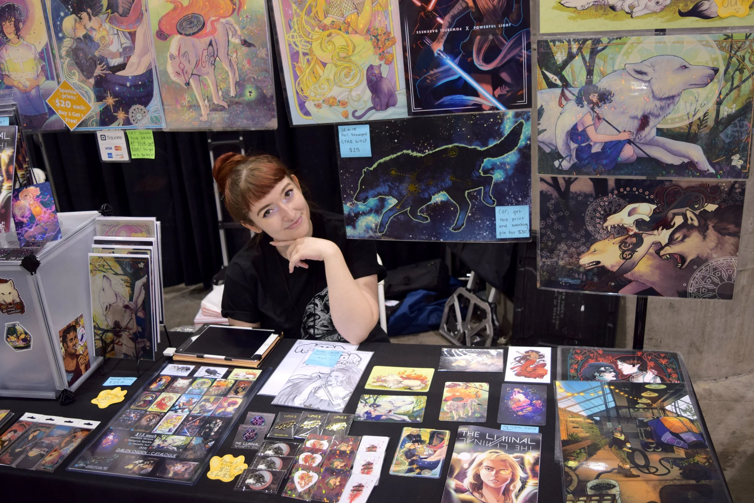 Dailen Ogden at the 2018 Phoenix Comic Fest. (1)
