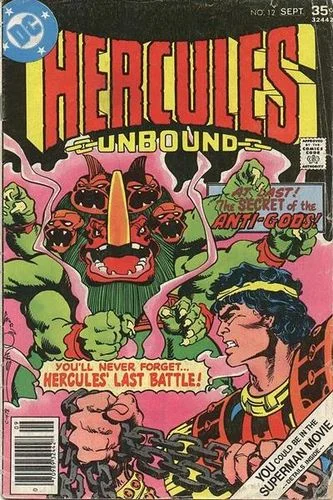 Hercules Unbound (1975) #12, cover by Walt Simonson.