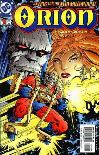 Orion (2000) #1, cover by Walt Simonson.