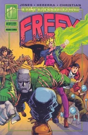 Freex (1993) #1, cover by Walt Simonson.