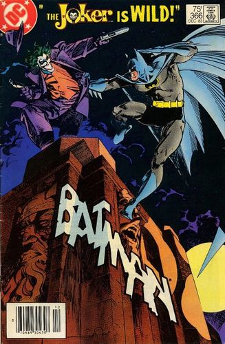 Batman (1940) #366, cover by Walt Simonson.