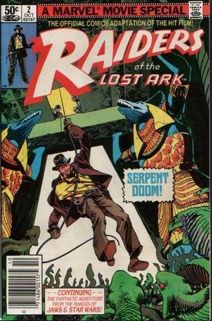Raiders of the Lost Ark (1981) #2, cover by Walt Simonson.