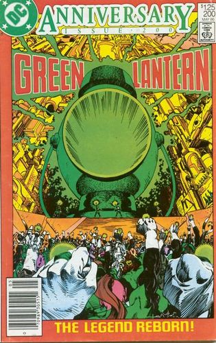 Green Lantern (1960) #200, cover by Walt Simonson.