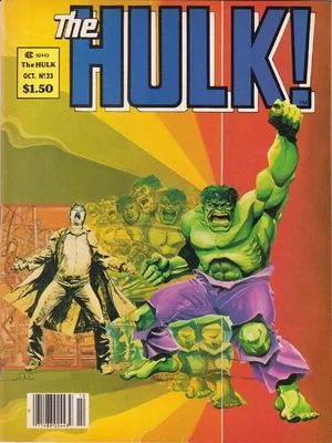 Hulk! (1978) #23, cover by Walt Simonson.
