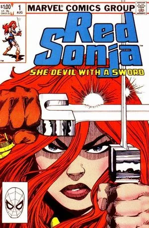 Red Sonja (1983) #1, cover by Walt Simonson.