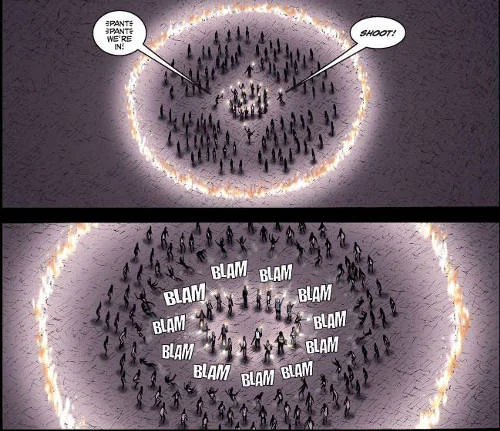 Besieged on all sides