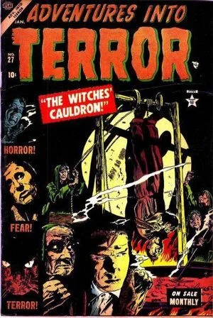 Adventures into Terror (1950) #27, cover by Gene Colan.