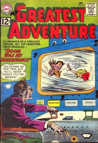 My Greatest Adventure (1955) #74, cover by Gene Colan.
