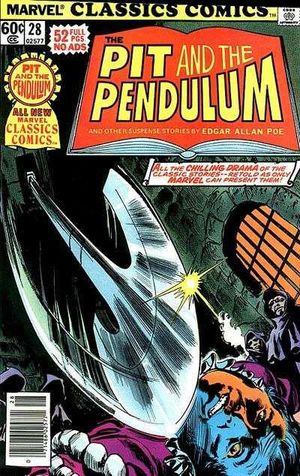 Marvel Classics Comics (1976) #28, cover penciled by Gene Colan & inked by Tom Palmer