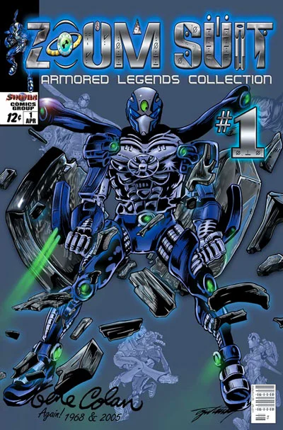 Zoom Suit (2006) #1 Colan Variant, cover by Gene Colan.