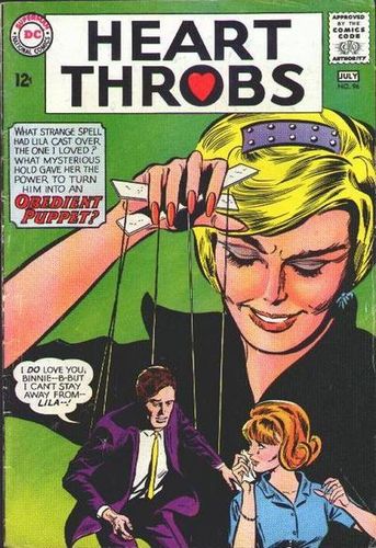 Heart Throbs (1949) #96, cover by Gene Colan.