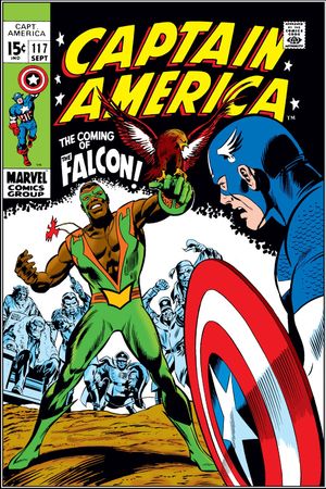 Captain America (1968) #117, cover penciled by Gene Colan & inked by Joe Sinnott.