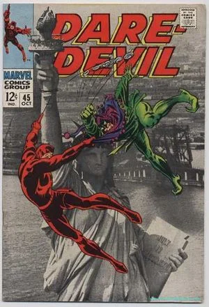 Daredevil (1964) #45, cover by Gene Colan.