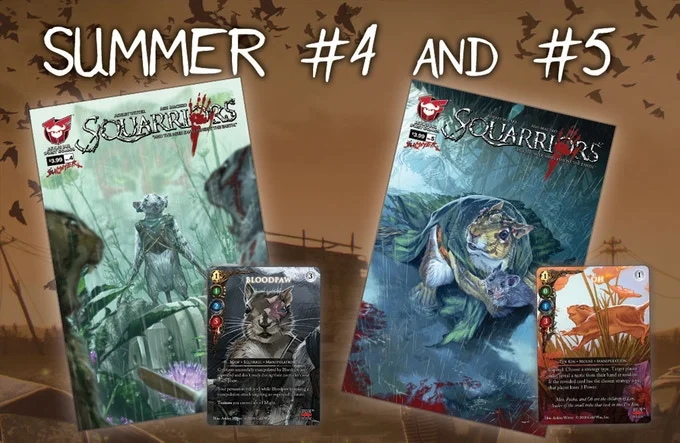 Pre-Order the new issues of Squarriors: Summer ….