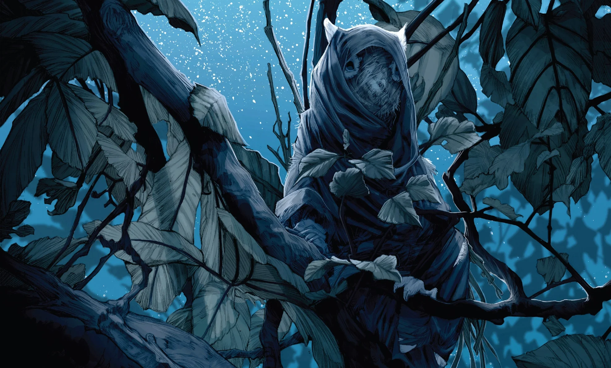 Ghost , an assassin for the Maw . Interior from Squarriors: Summer #2 .