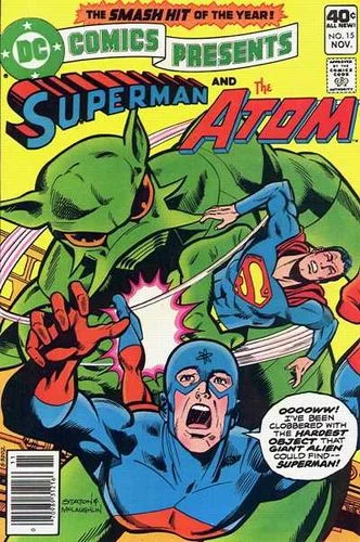 DC Comics Presents (1978) #15, cover penciled by Joe Staton & inked by Frank McLaughlin.