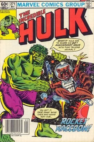 Incredible Hulk (1968) #271, cover by Al Milgrom.