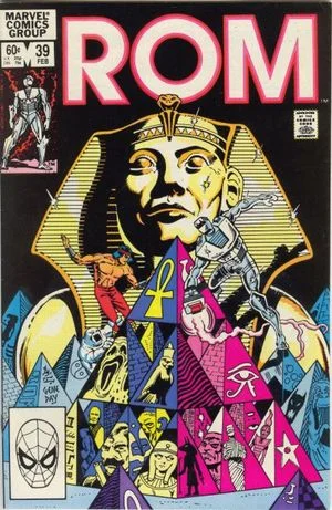 Rom (1979) #39, cover penciled by Al Milgrom & inked by Gene Day.