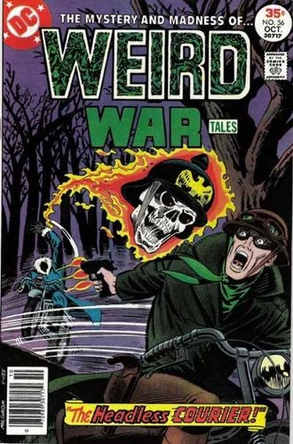 Weird War Tales (1971) #56, cover by Al Milgrom.