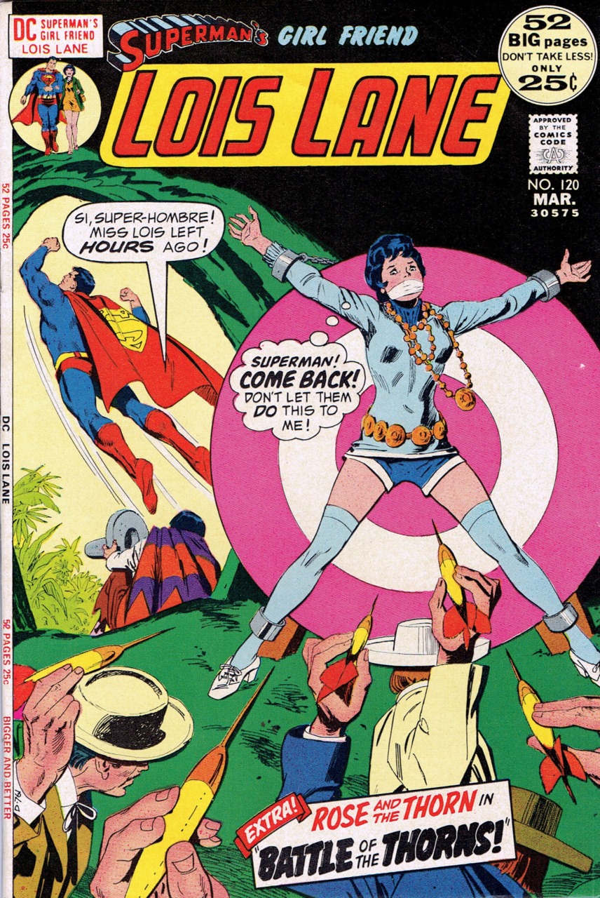 Superman's Girlfriend, Lois Lane (1958) #120, featuring a story co-written by Irene Vartanoff & Cary Bates.