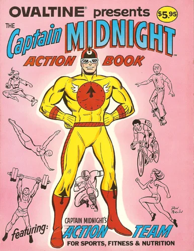 Captain Midnight Action Book (1977) #1, cover by Don Perlin.