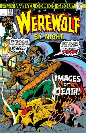Werewolf by Night (1972) #36, cover by Don Perlin.
