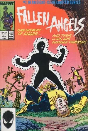 Fallen Angels (1987) #1, cover penciled by Kerry Gammill & inked by Tom Palmer.