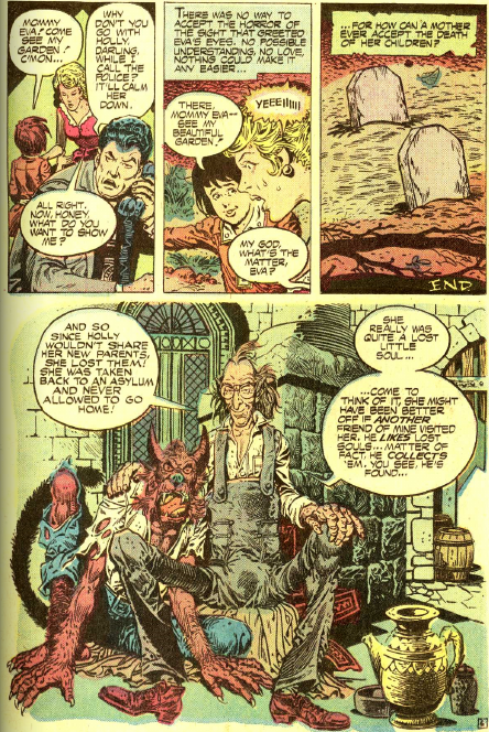 Tales of Ghost Castle (1975) #1 pg5, written by Paul Levitz. (featuring Rover & Lucian)