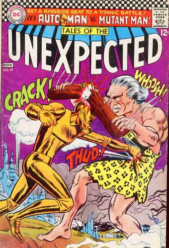Tales of the Unexpected (1956) #97, cover by Jay Scott Pike.