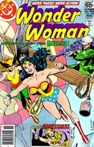 Wonder Woman (1942) #249, written by Jack C Harris.