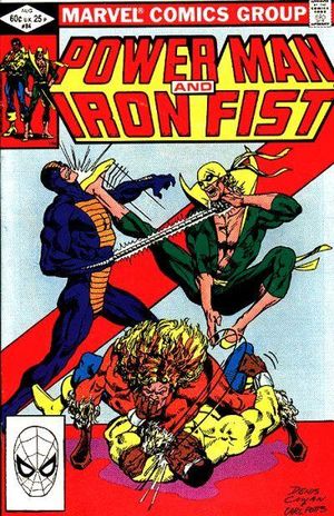 Power Man and Iron Fist (1978) #84, cover by Denys Cowan & Carl Potts.
