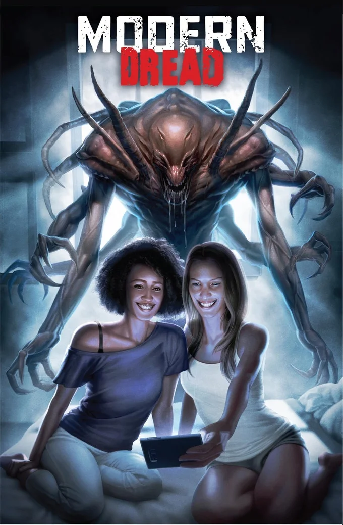 Modern Dread (2018), cover by Mike Capprotti.