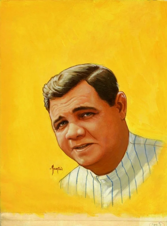 Greg Theakston’s original painting for Personality Comics Presents Sports Classics (1991) #1.