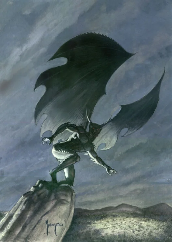 Radon (1999) movie concept art by Greg Theakston.