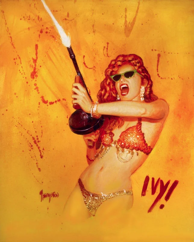 Tease Magazine (1994) #8, cover by Greg Theakston.