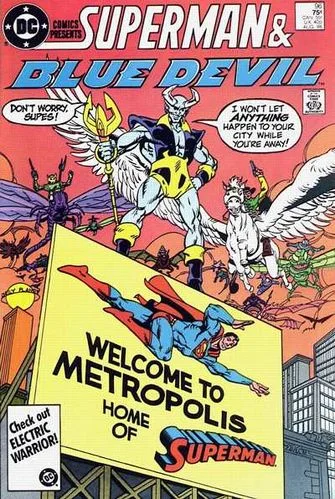 DC Comics Presents (1978) #96, cover by Alan Kupperberg.