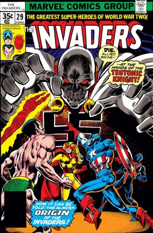 Invaders (1975) #29, cover by Alan Kupperberg & Ernie Chan.