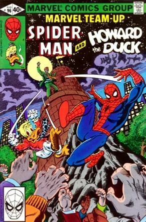 Marvel Team-Up (1972) #96, cover by Alan Kupperberg & Terry Austin.