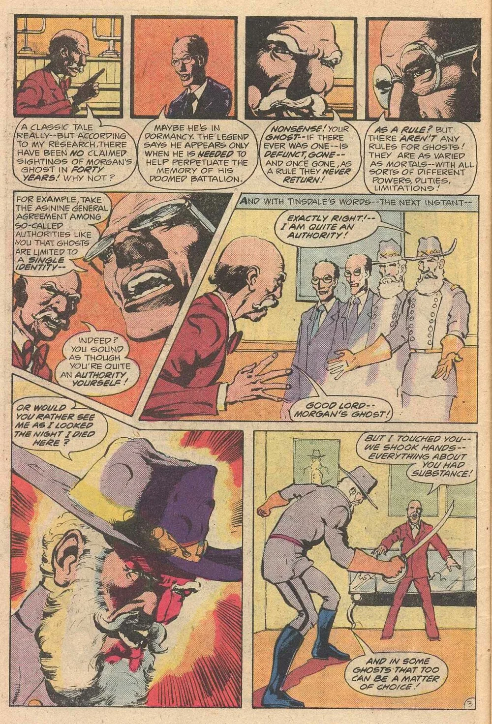 Ghosts (1971) #97 pg.4, art by Mike Nasser.